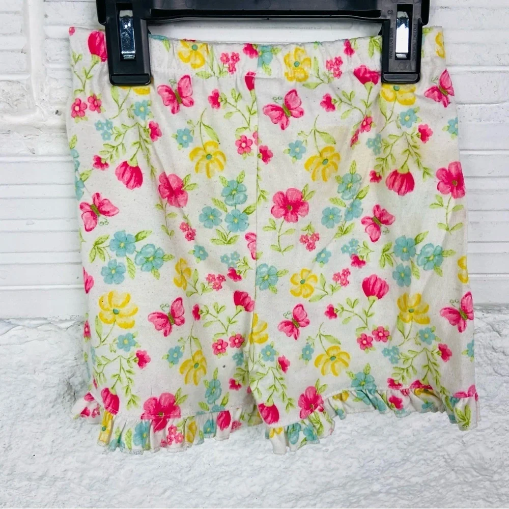 Unbranded colorful Floral ruffle Print Shorts size 2T